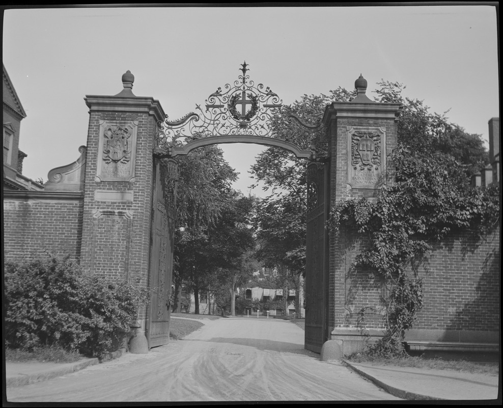 Gate at Harvard