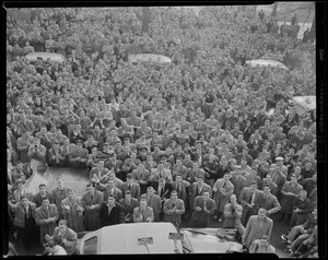 Large crowd, Boston College