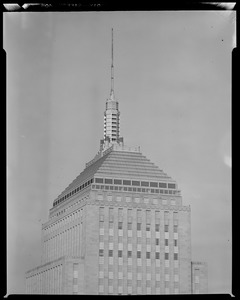 Top of the new John Hancock building