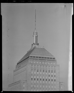 Top of the new John Hancock building