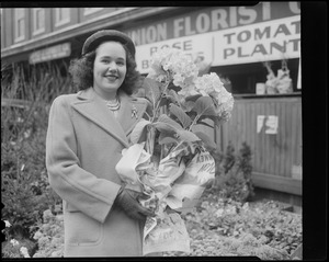 Series on florist, Union Florist - Faneuil Hall St. - sidewalk business, greenhouse location?