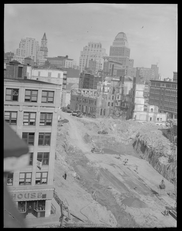 New Chinatown tunnel from various point Digital Commonwealth