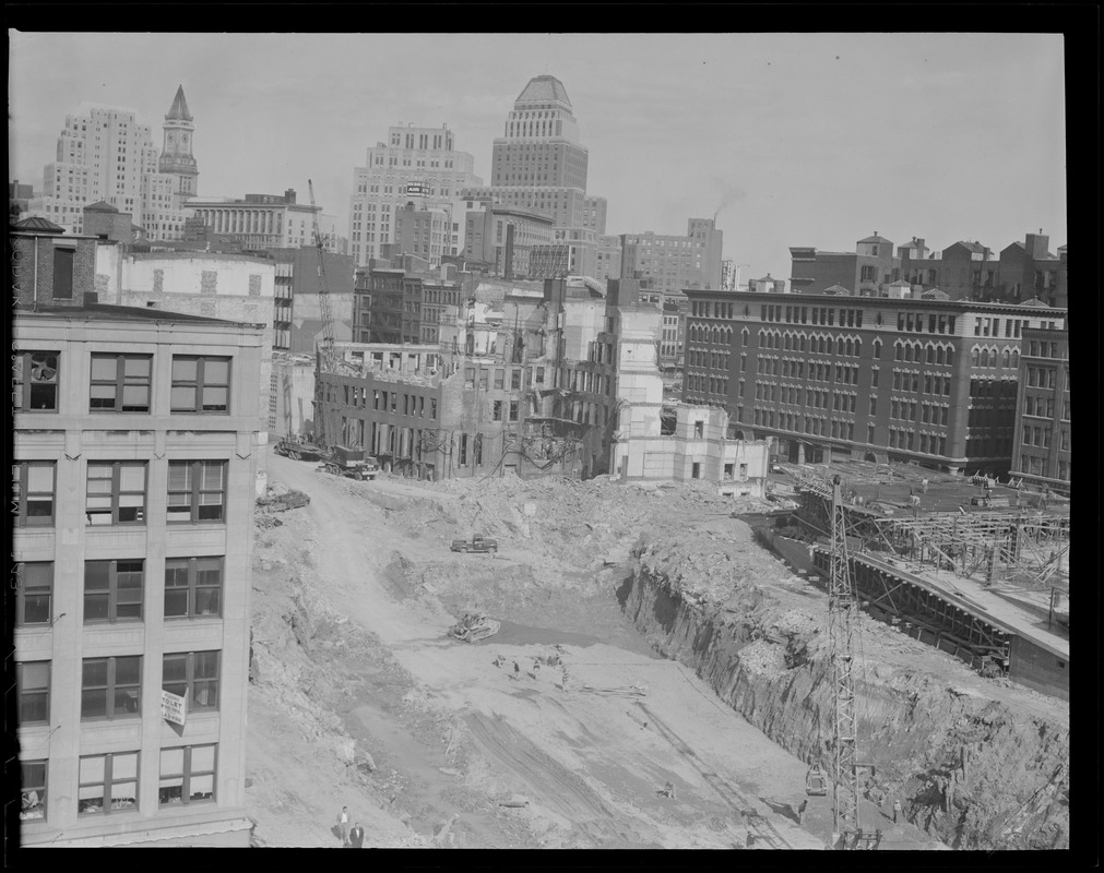 New Chinatown tunnel from various points Digital Commonwealth