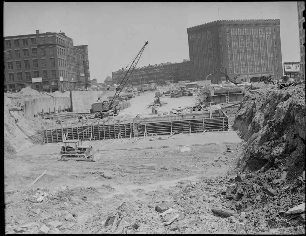 New underpass at South Station - looking toward appraisers stores on ...