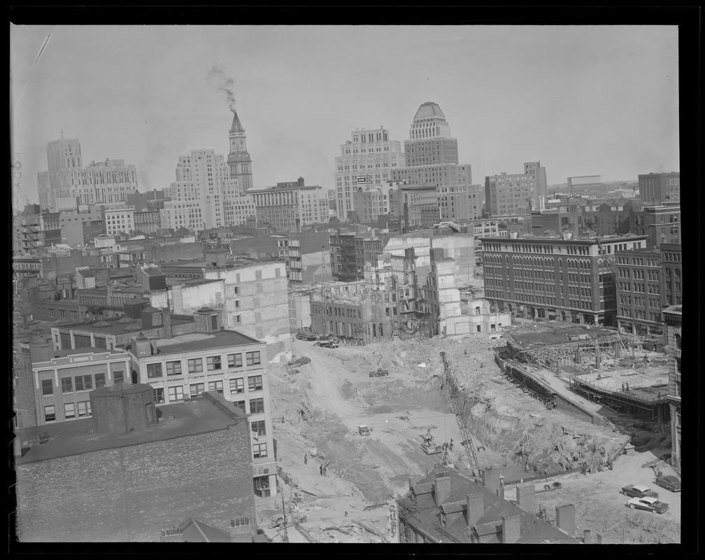 New Chinatown tunnel from various points Hudson Building - Hudson St.