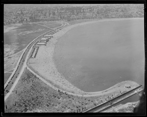 Carson Beach, South Boston, aerial view