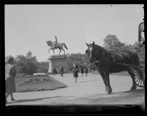 Washington Statue in Public Garden