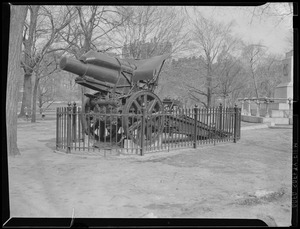 Howitzer on the Boston Common
