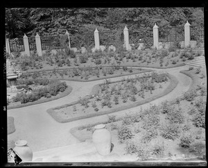 Rose garden, Franklin Park