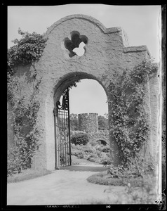 Rose garden, Franklin Park