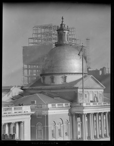 State House with new Court House under construction