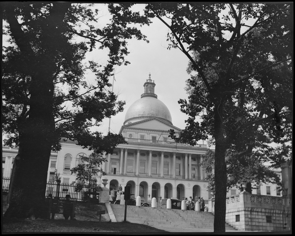State House, Beacon Hill Digital Commonwealth