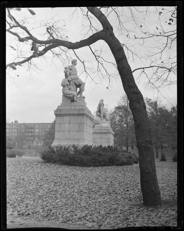 French's statue used to be on the old Post Office in Boston, now erected in Franklin Park