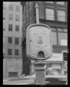 Police box, Downtown