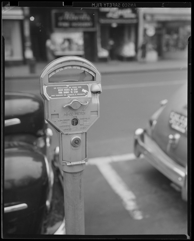 Parking meter Digital Commonwealth