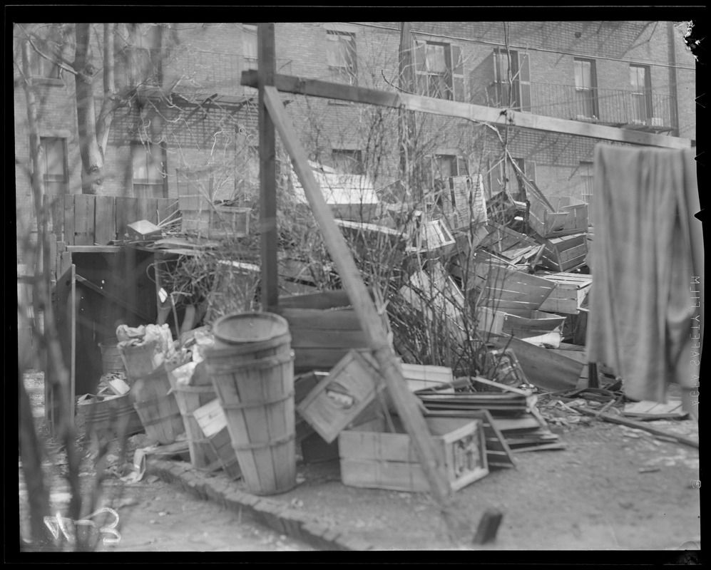 Dirty streets and alleys Boston