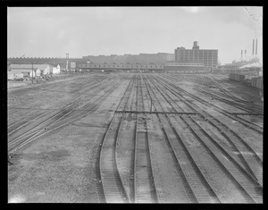 Railroad tracks, South Boston Waterfront, North Side of Fish Pier