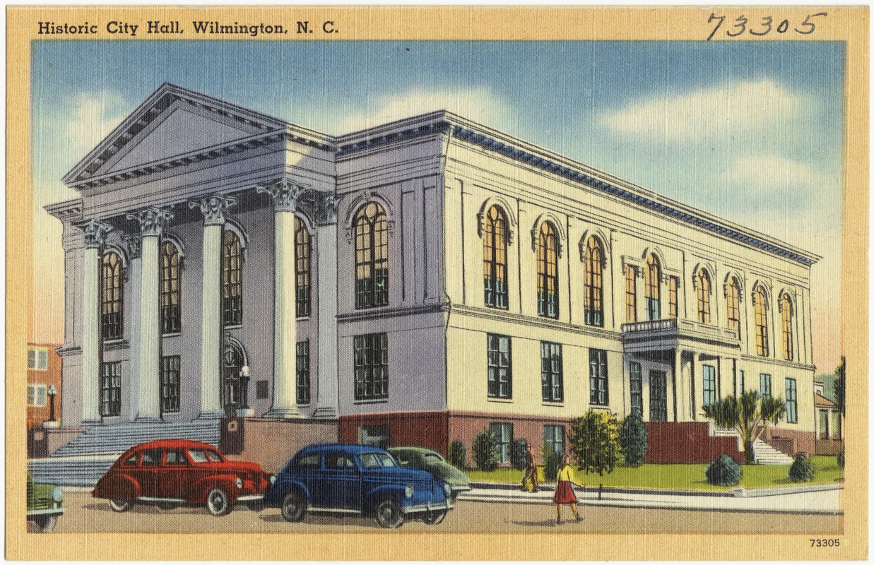 Historic city hall, Wilmington, N. C. Digital Commonwealth