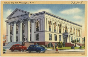 Historic city hall, Wilmington, N. C.