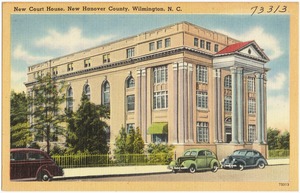 New court house, New Hanover County, Wilmington, N. C.
