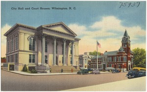 City hall and court houses, Wilmington, N. C.