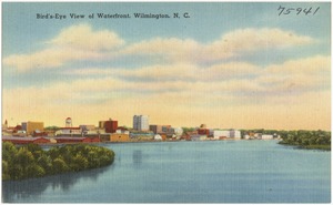 Bird's-eye view of Waterfront, Wilmington, N. C.