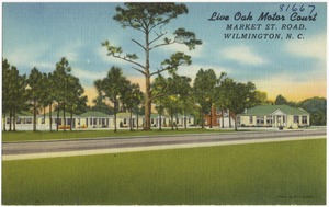 Live Oak Motor Court, Market St. Road, Wilmington, N. C.