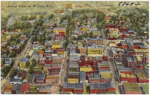 Aerial view of Wilson, N.C.