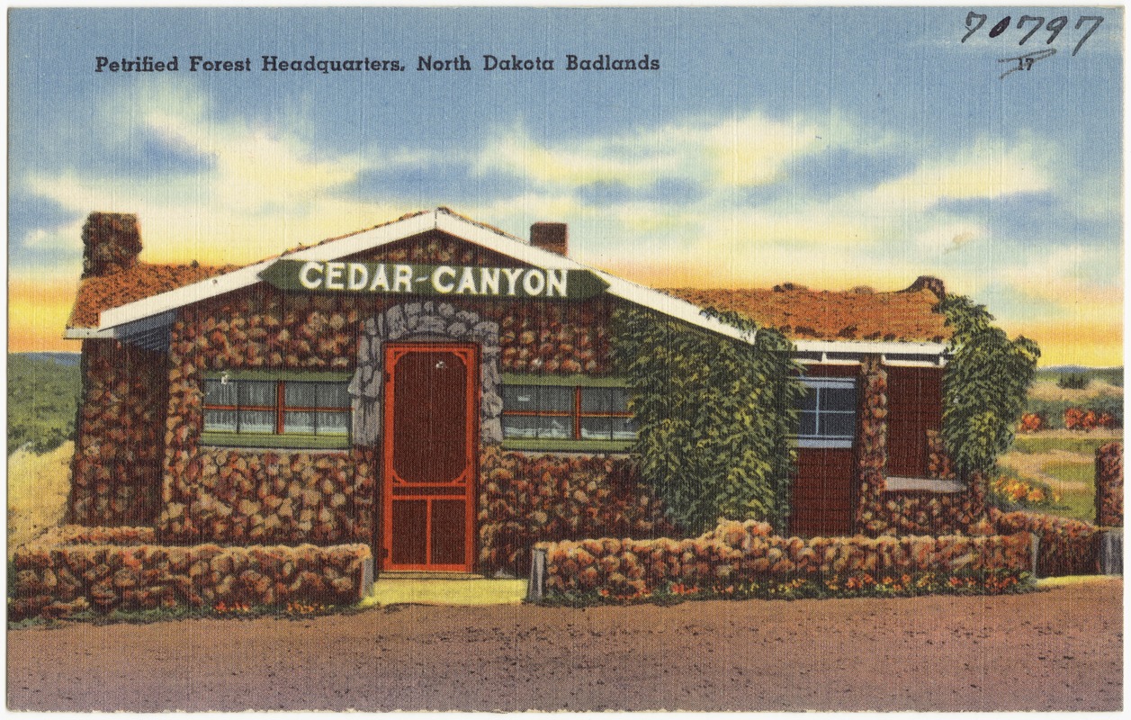 Petrified Forest Headquarters, North Dakota Badlands