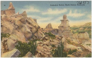 Cathedral buttles, North Dakota Badlands