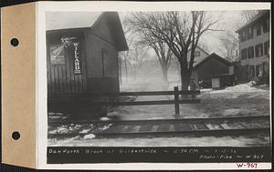 Danforth Brook, Gilbertville, Hardwick, Mass., 2:50 PM, Mar. 12, 1936