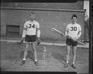Lacrosse '42, William R. Riley and Edward Keyes
