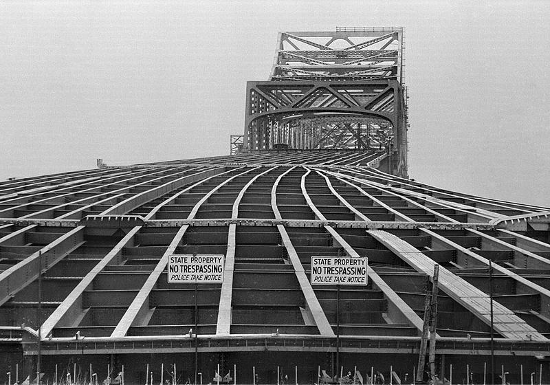 Braga Bridge construction, Fall River Digital Commonwealth