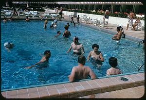 Swimming pool, Eden Roc Hotel, Miami Beach, Florida