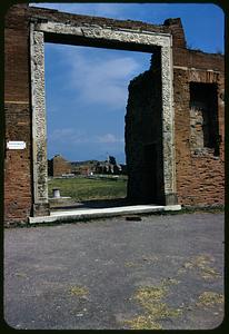 Building of Eumachia, Pompeii, Italy