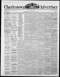 Charlestown Advertiser, July 19, 1873
