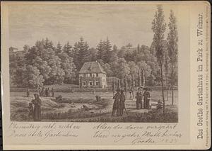 Das Goethe gartenhaus im park zu Weimar