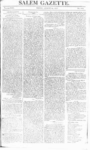 The Salem Gazette