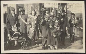 Patriotic demonstration during World War I