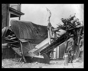 Airplane wreck - Quincy, MA