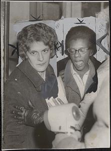 Audri Adams (left) and Gloria Todd, Sophie Clark's roommates