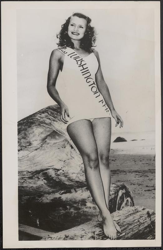From the far west to compete in "Miss America" contest