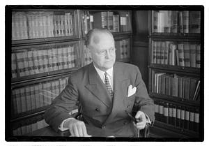 Jay Rogers Benton former att. general - moderator of Belmont town meetings