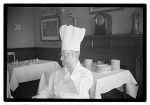 Max Hofer, pres. Of Epicurean Club and chef of the Union Club