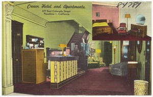 Crown Hotel and Apartments, 677 East Colorado Street, Pasadena 1, California