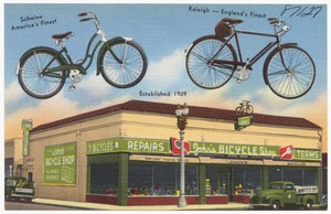 John's Bicycle Shop, Established 1909