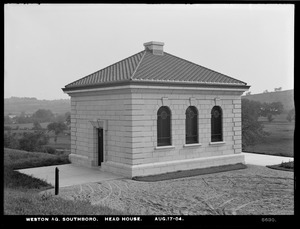 Weston Aqueduct, Headhouse, Southborough, Mass., Aug. 17, 1904