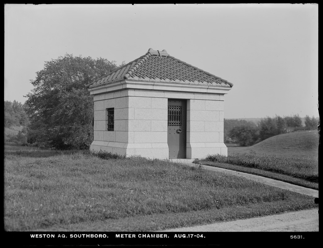 Weston Aqueduct, Meter Chamber, Southborough, Mass., Aug. 17, 1904