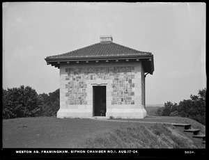 Weston Aqueduct, Siphon Chamber No. 1, Framingham, Mass., Aug. 17, 1904