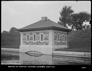 Weston Aqueduct, Channel Chamber, Weston, Mass., Aug. 17, 1904